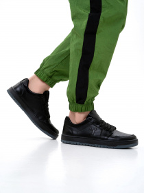 Кеды низкие ISSA Plus модель GOB2-202_black Фото