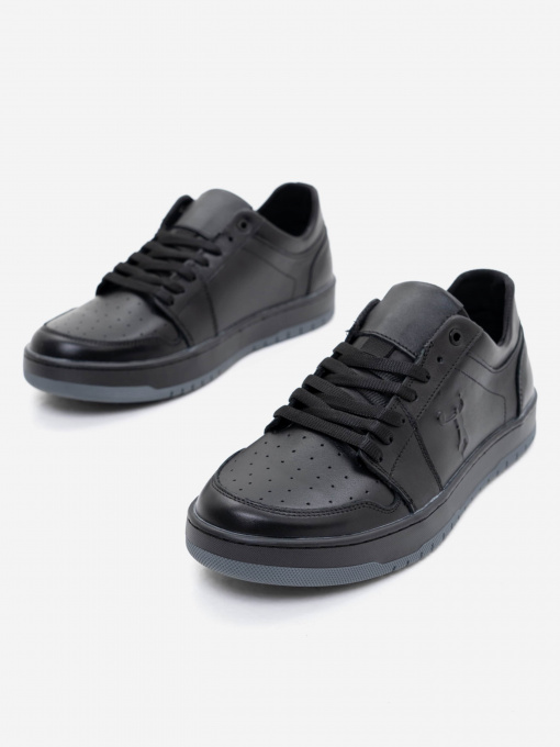 Кеды низкие ISSA Plus модель GOB2-202_black Фото