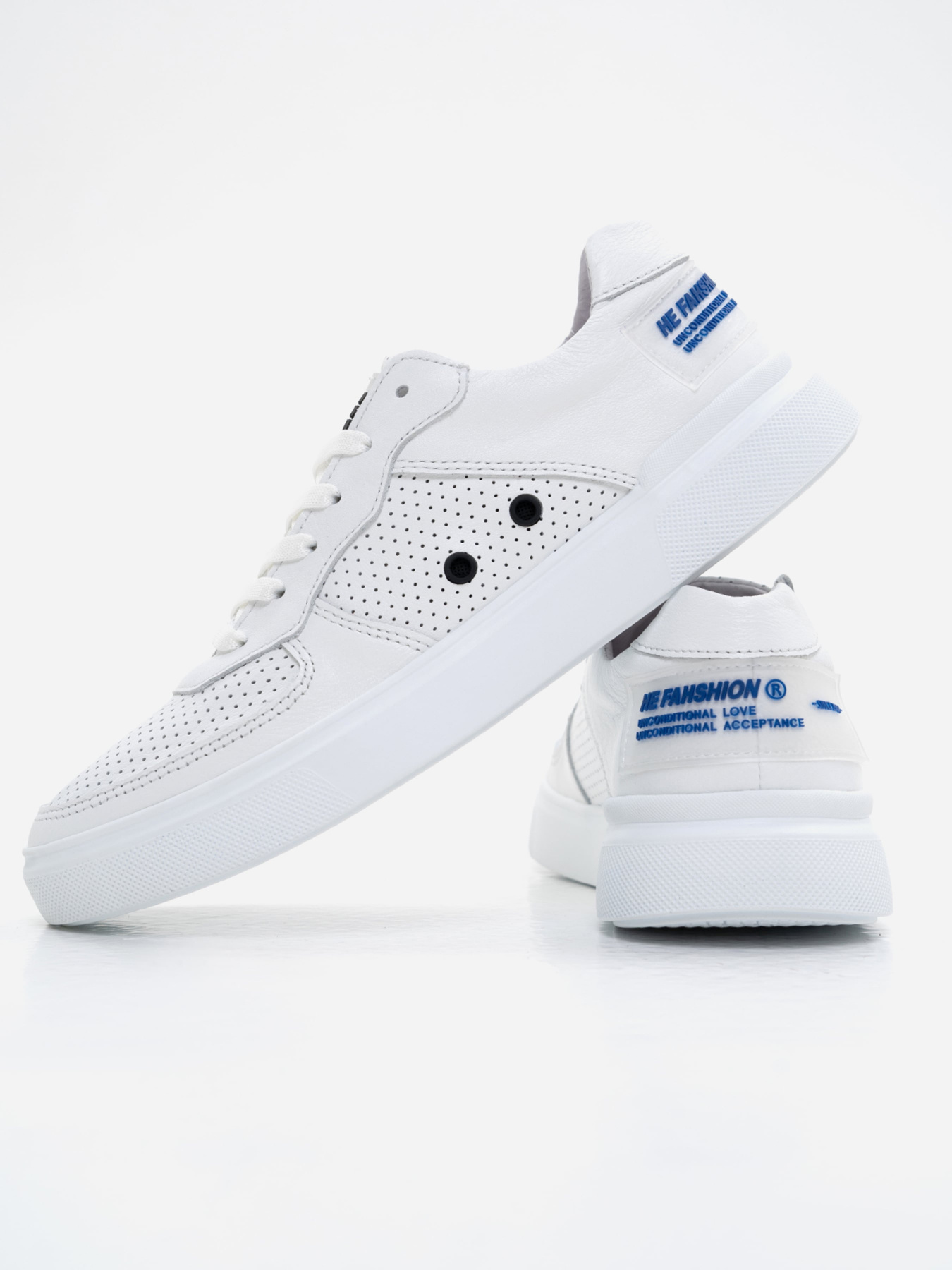 Кеды низкие ISSA Plus модель GOB2-204_white Фото