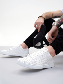 Кеды низкие ISSA Plus модель GOB2-207_white Фото