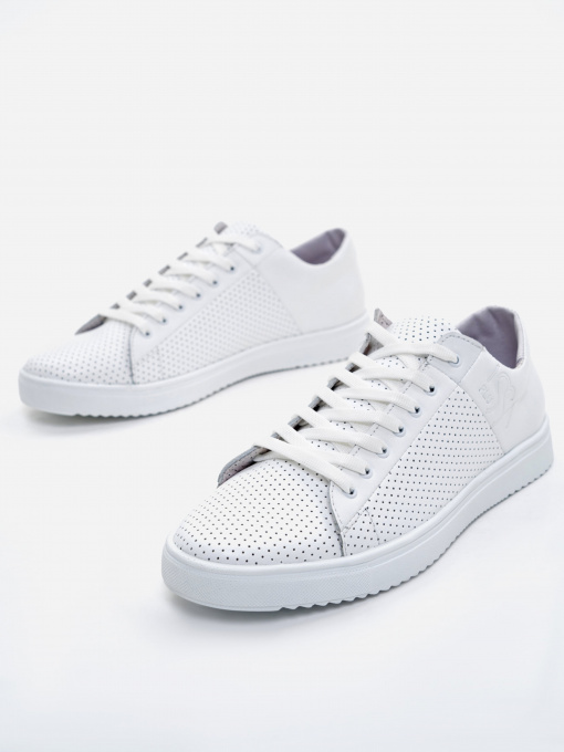 Кеды низкие ISSA Plus модель GOB2-207_white Фото