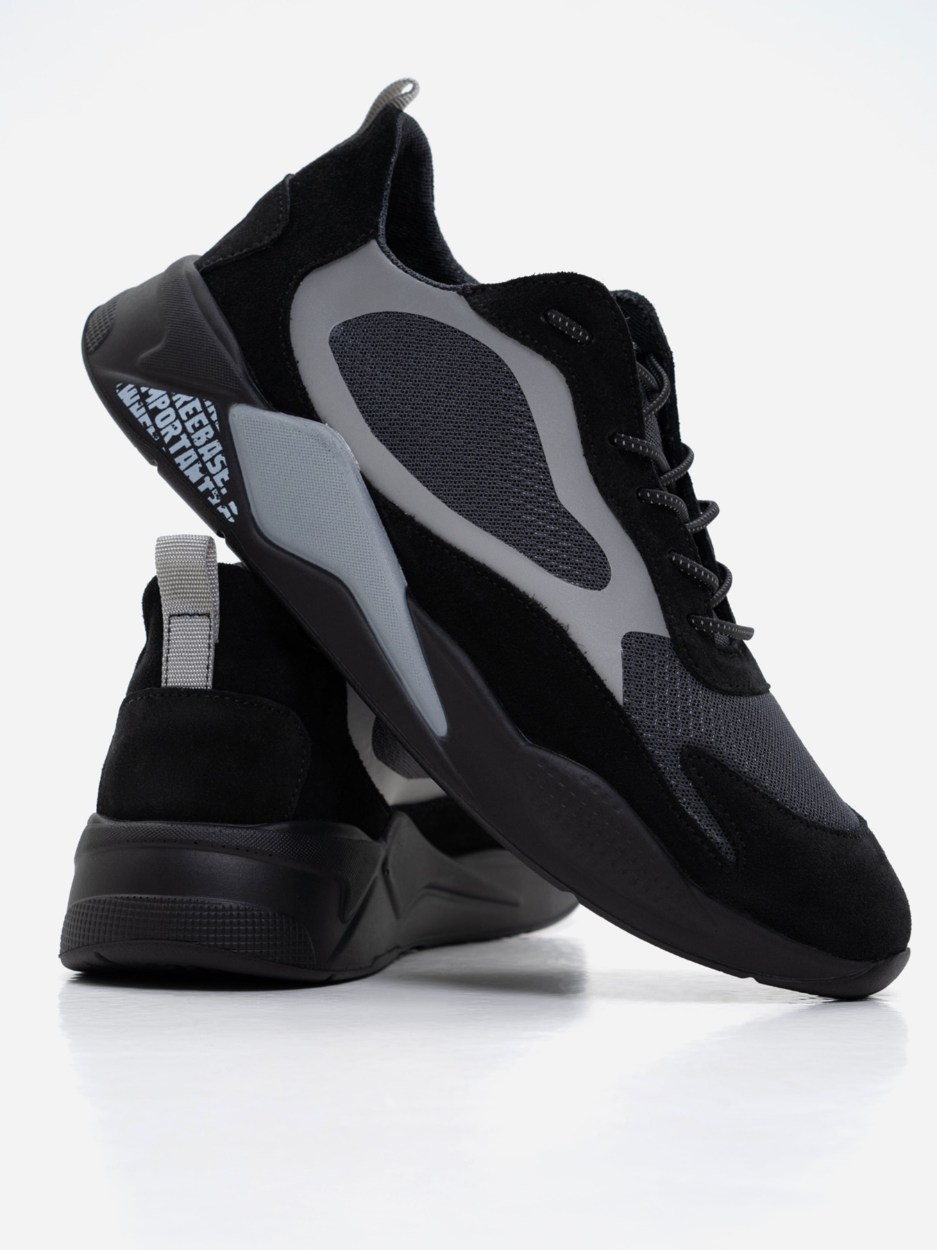 Кроссовки ISSA Plus модель GOB2-210_black Фото