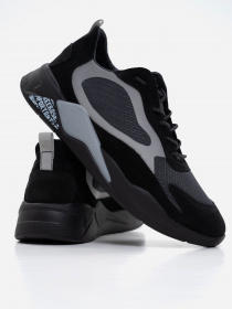 Кросівки повсякденні ISSA Plus модель GOB2-210_black Фото