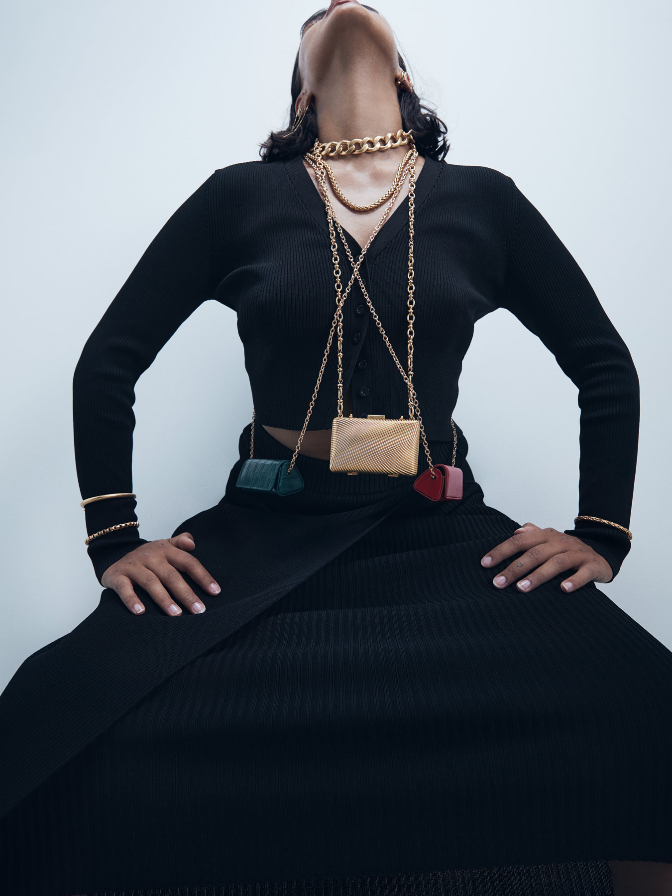 Кросс-боди ZARA модель 10065758 Фото