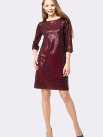 Платье мини CAT ORANGE модель 5623 Фото