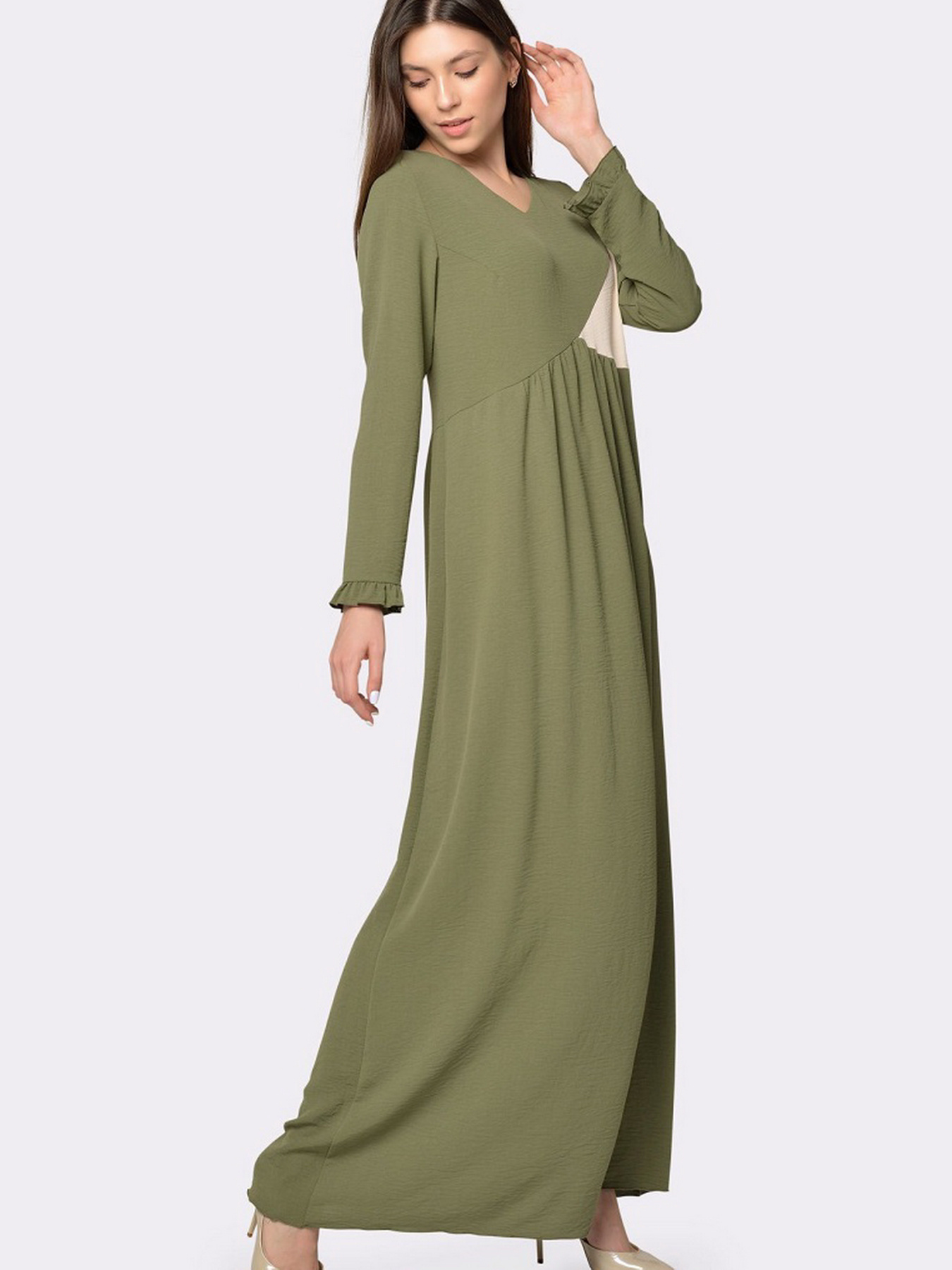 Платье макси CAT ORANGE модель 5613 Фото