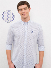 Рубашка US Polo модель G081SZ004.000.987151.VR013 Фото