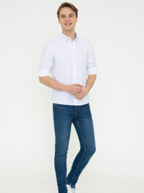 Рубашка повседневная US Polo модель G081SZ004.000.1378612.VR033 Фото