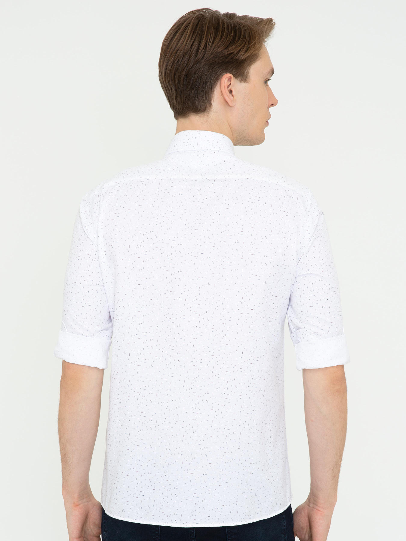 Рубашка повседневная US Polo модель G081SZ004.000.1378616.VR014 Фото