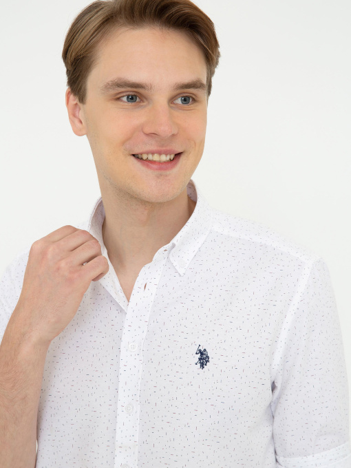 Рубашка повседневная US Polo модель G081SZ004.000.1378616.VR014 Фото