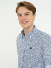 Рубашка US Polo модель G081SZ004.000.1378622.VR033 Фото