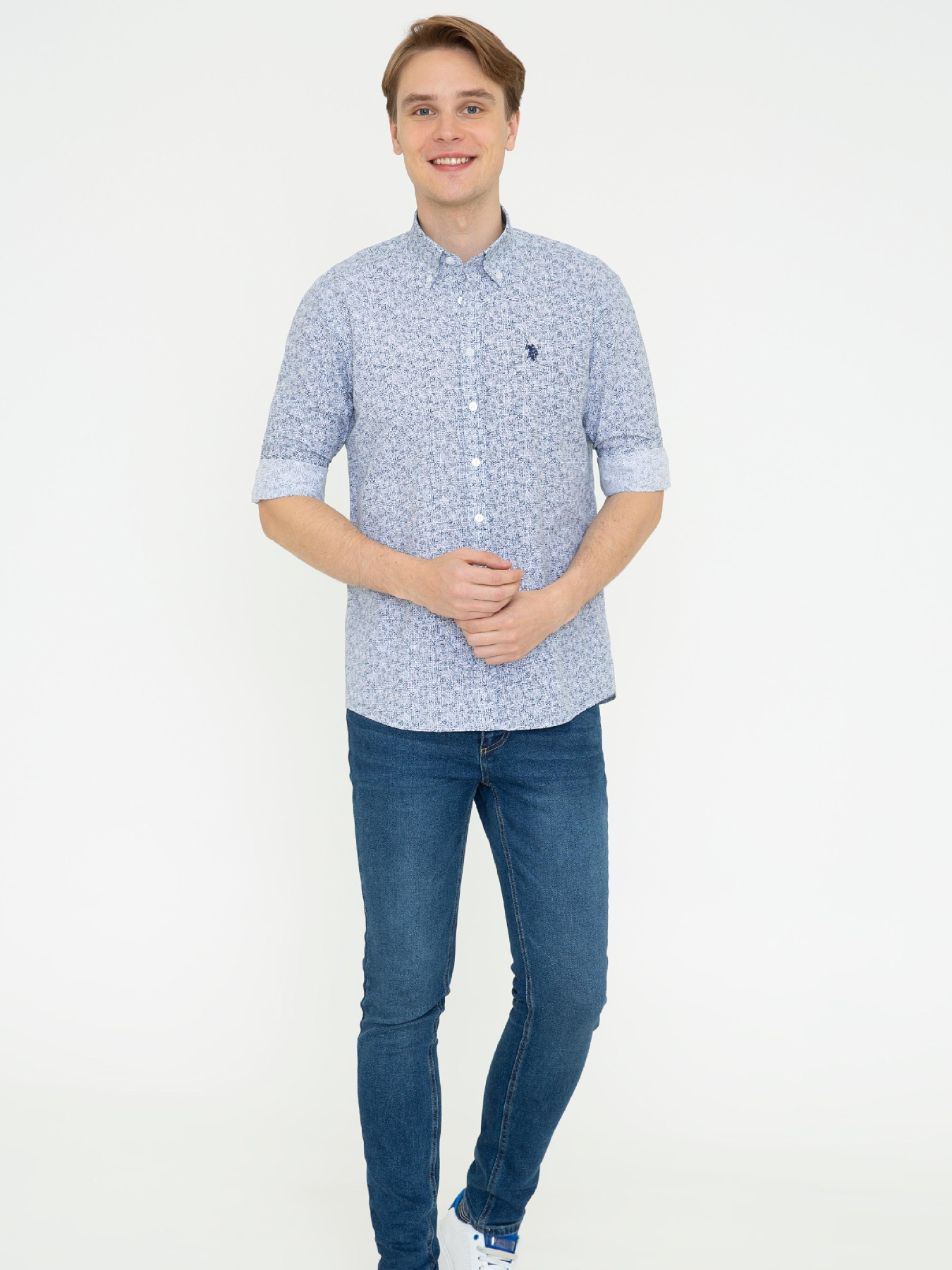 Сорочка повсякденна US Polo модель G081SZ004.000.1378622.VR033 Фото