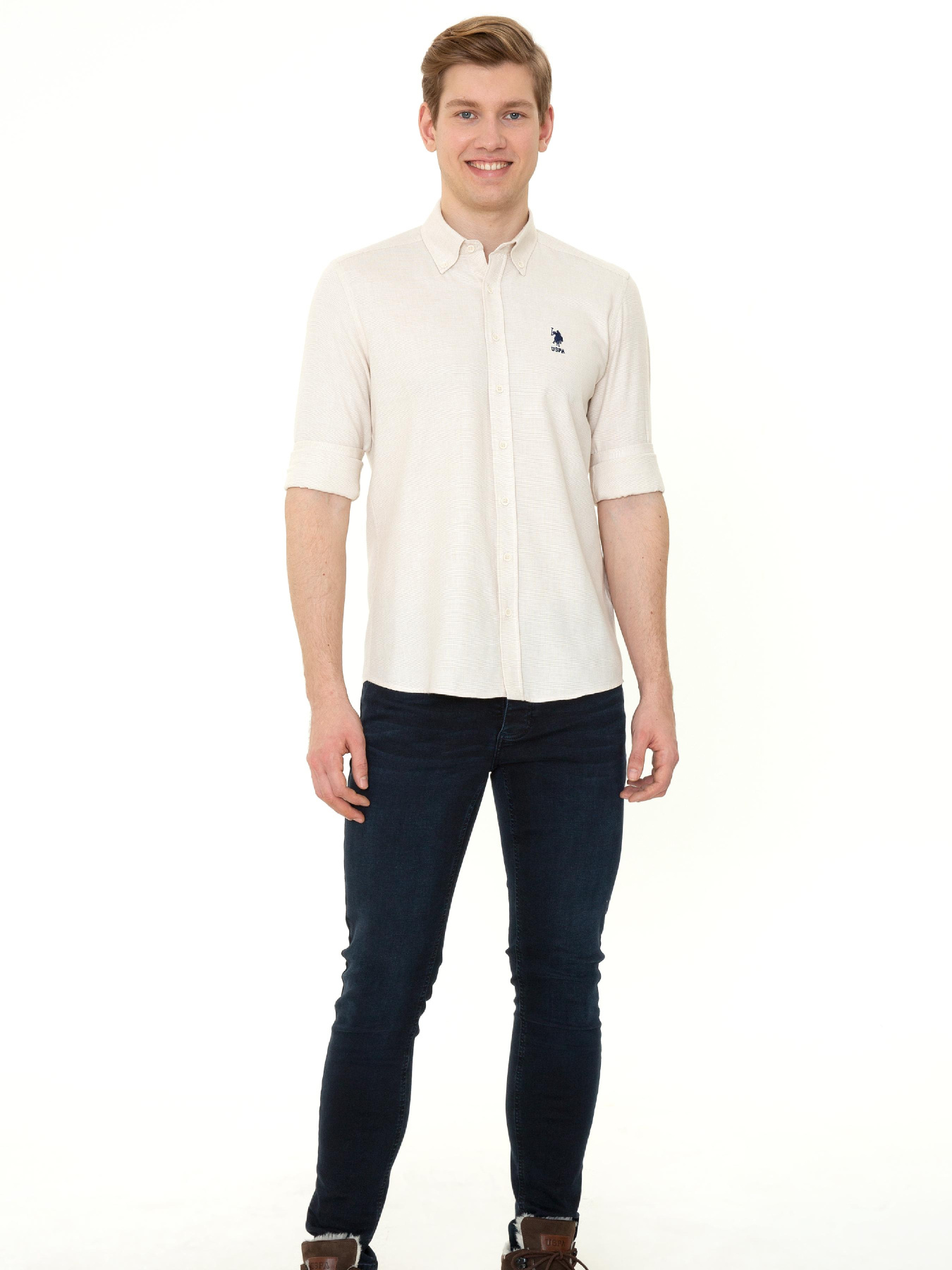 Рубашка US Polo модель G081SZ004.000.1379184.VR019 Фото