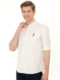 Рубашка повседневная US Polo модель G081SZ004.000.1379184.VR019 Фото