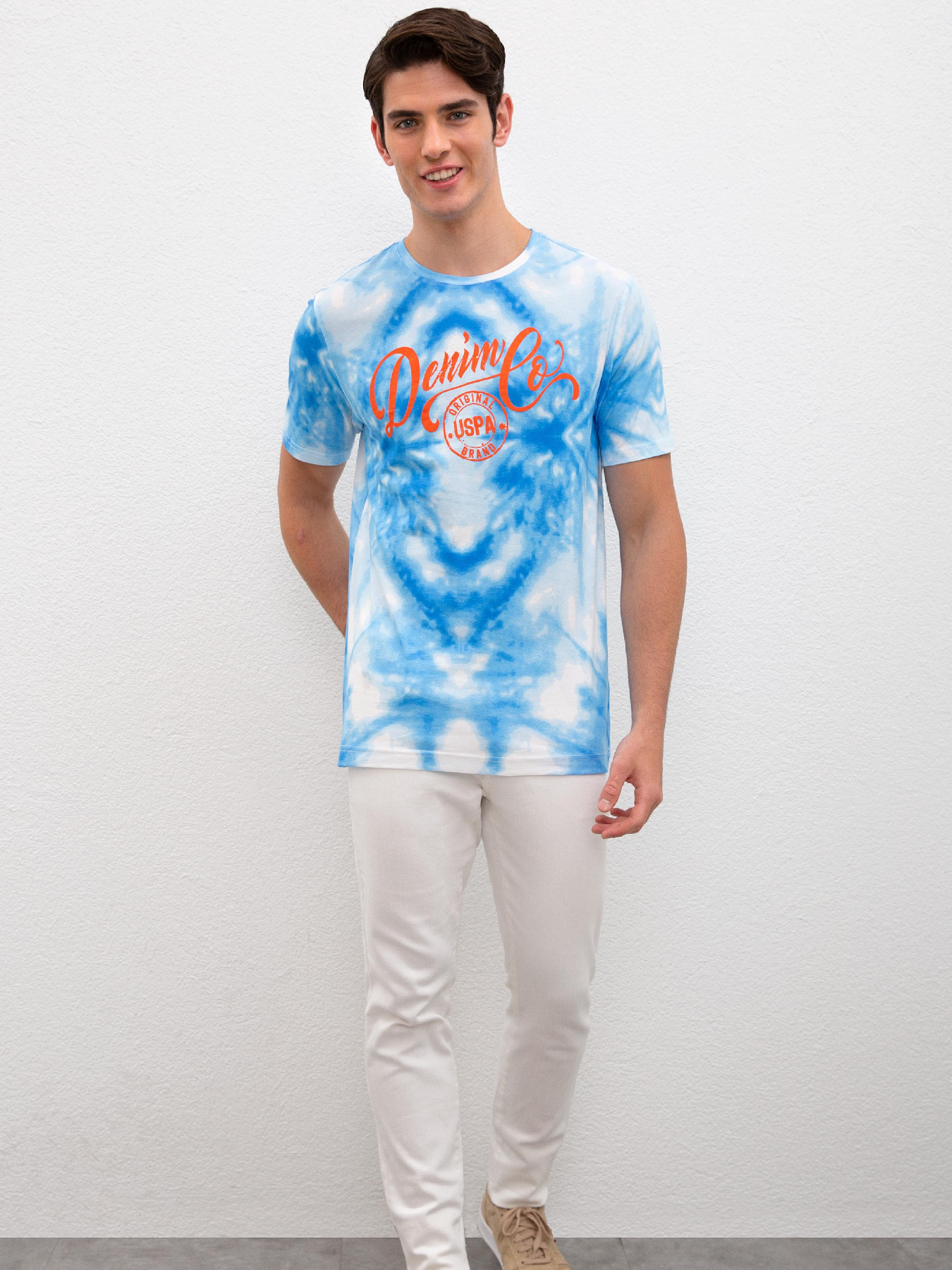 Футболка US Polo модель G081SZ011.000.985973.VR077 Фото