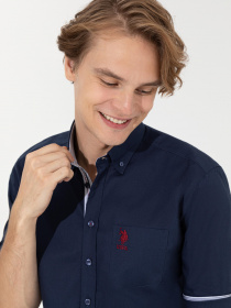 Рубашка повседневная US Polo модель G081SZ004.000.1450586.VR033 Рубашка повседневная US Polo модель G081SZ004.000.1450586.VR033 Фото