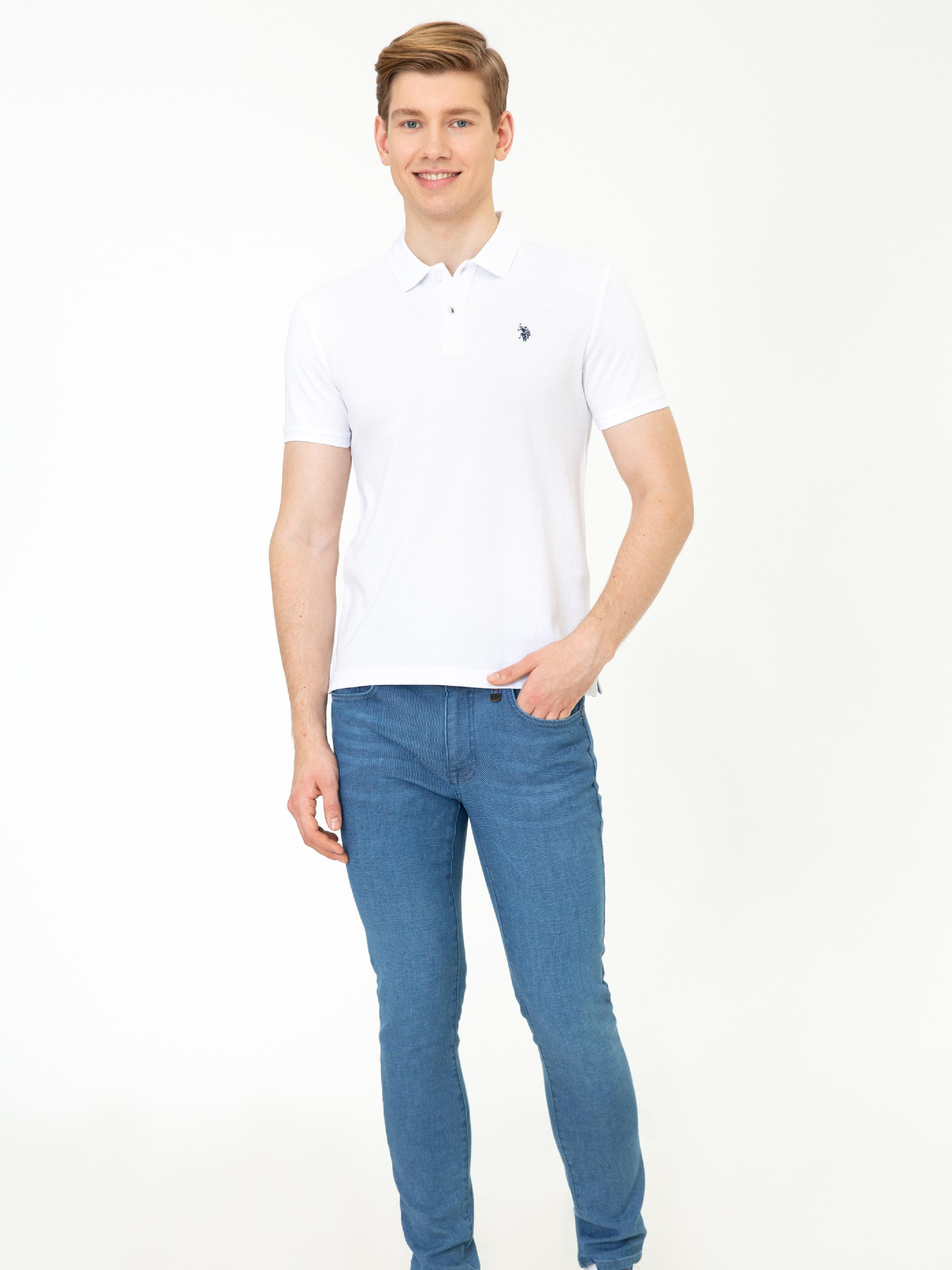 Поло US Polo модель G081SZ011.000.1077004.VR013 Фото