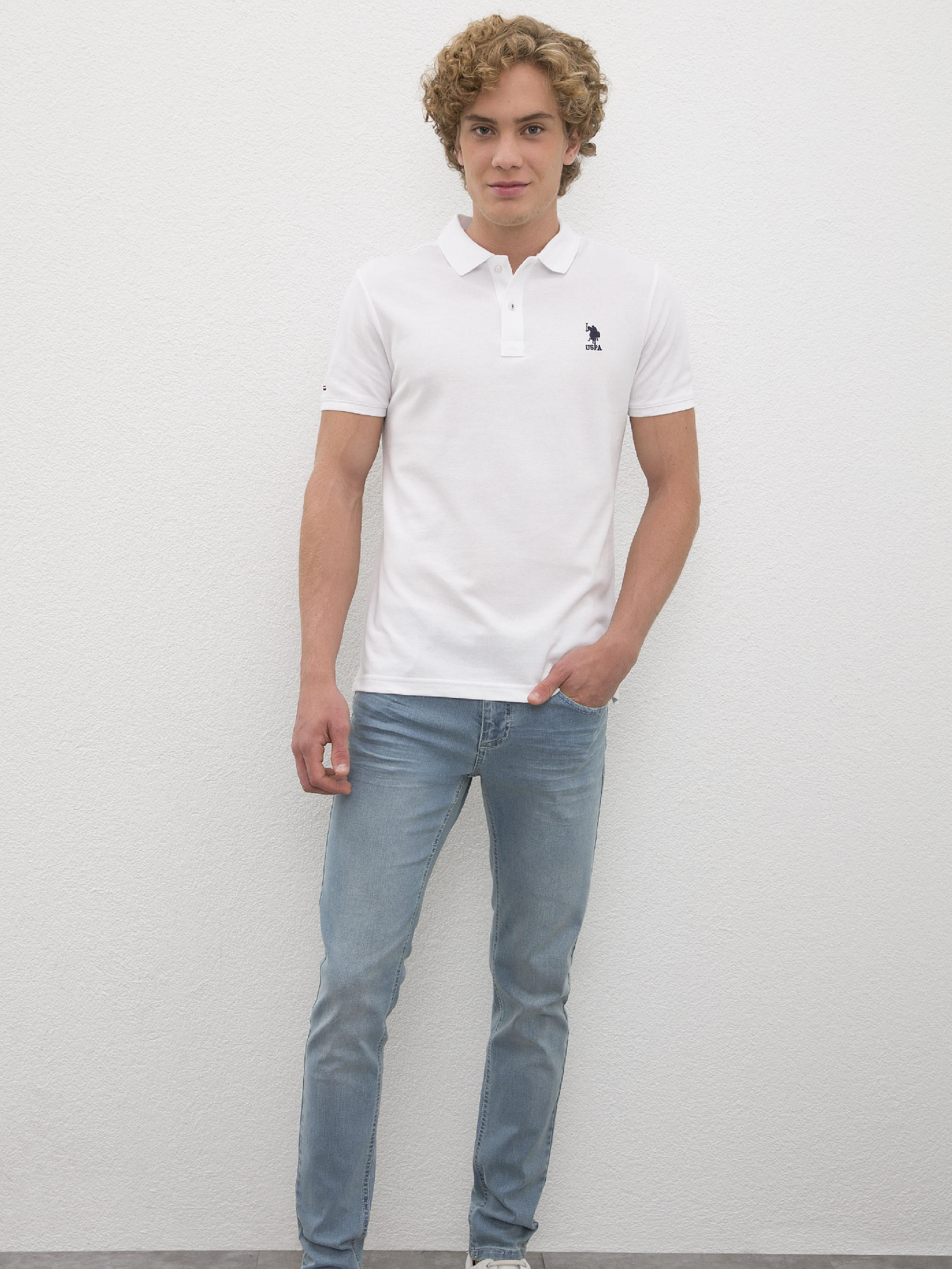 Поло US Polo модель G081SZ011.000.1186110.VR013 Фото