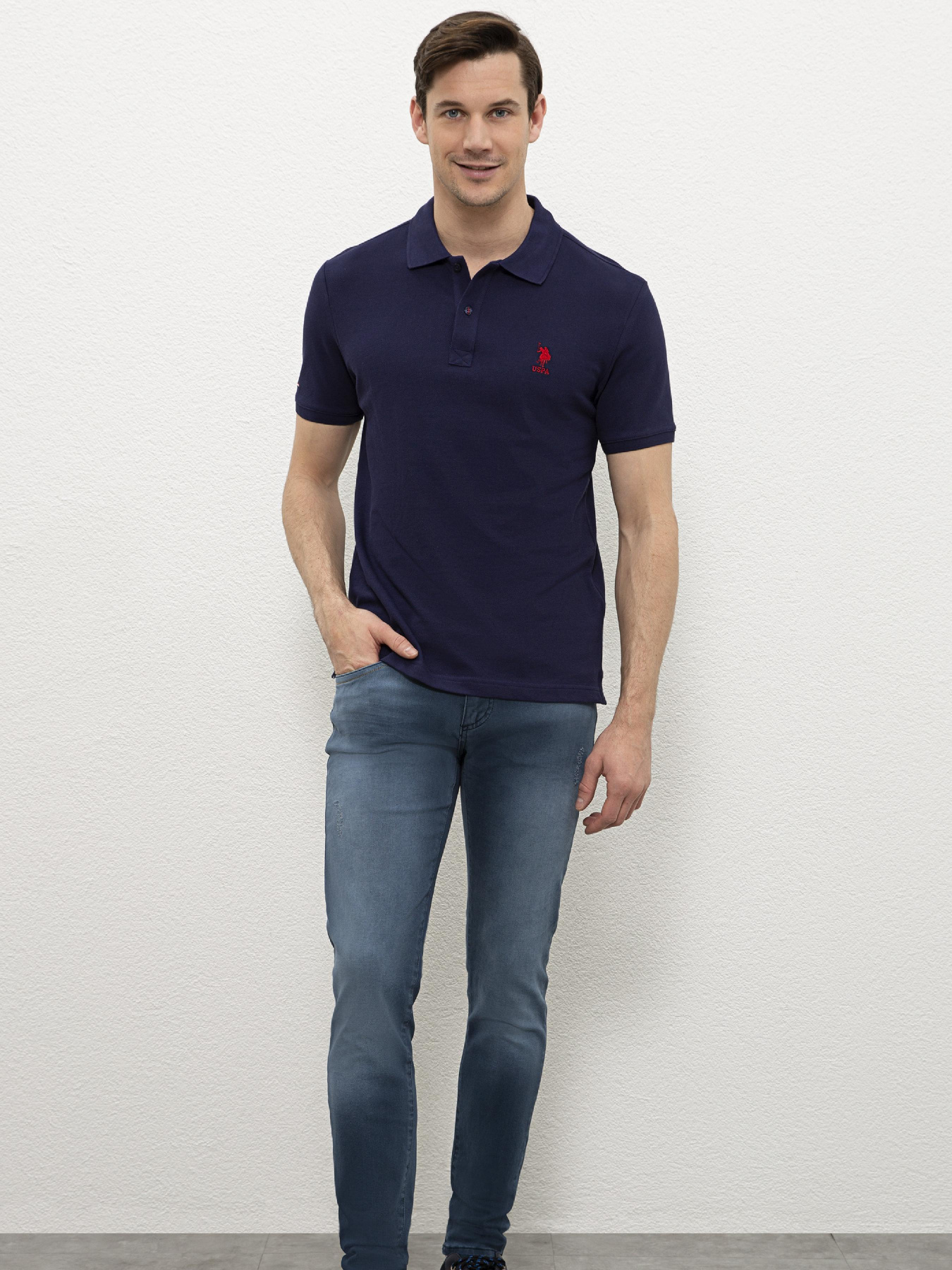 Поло US Polo модель G081SZ011.000.1191547.VR033 Фото