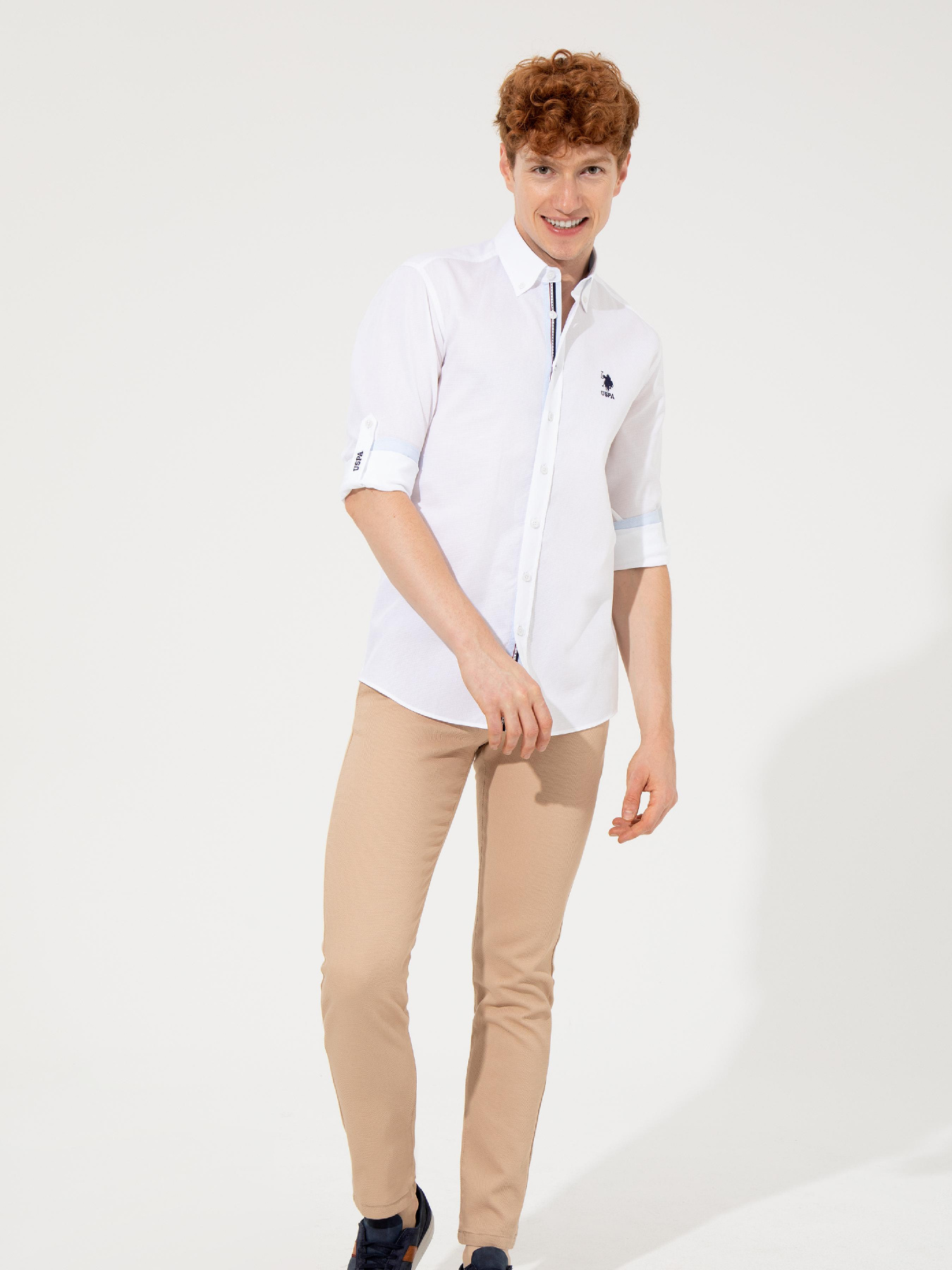 Рубашка US Polo модель G081SZ004.000.1456665.VR013 Фото