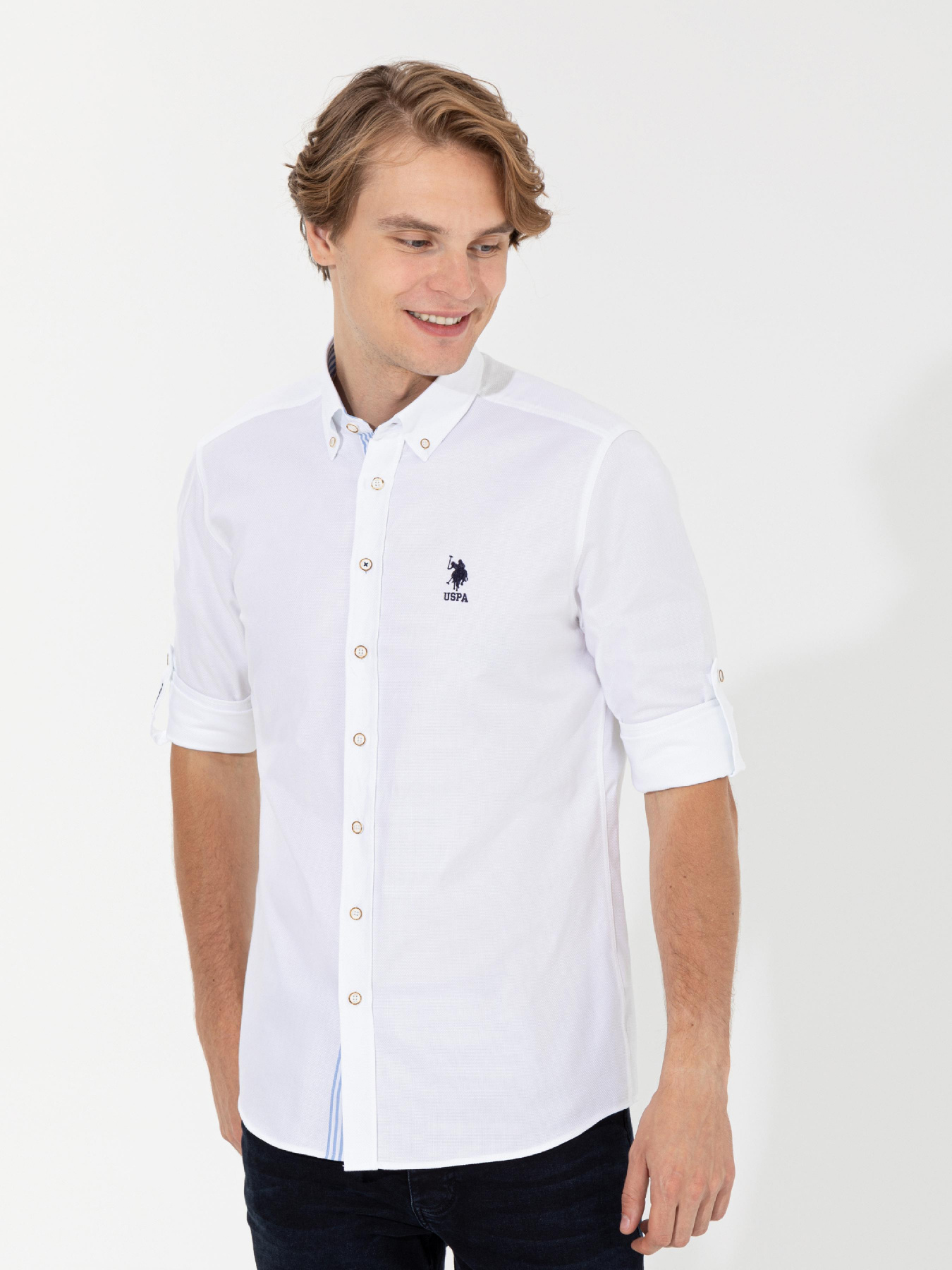 Рубашка US Polo модель G081SZ004.000.1459939.VR013 Фото