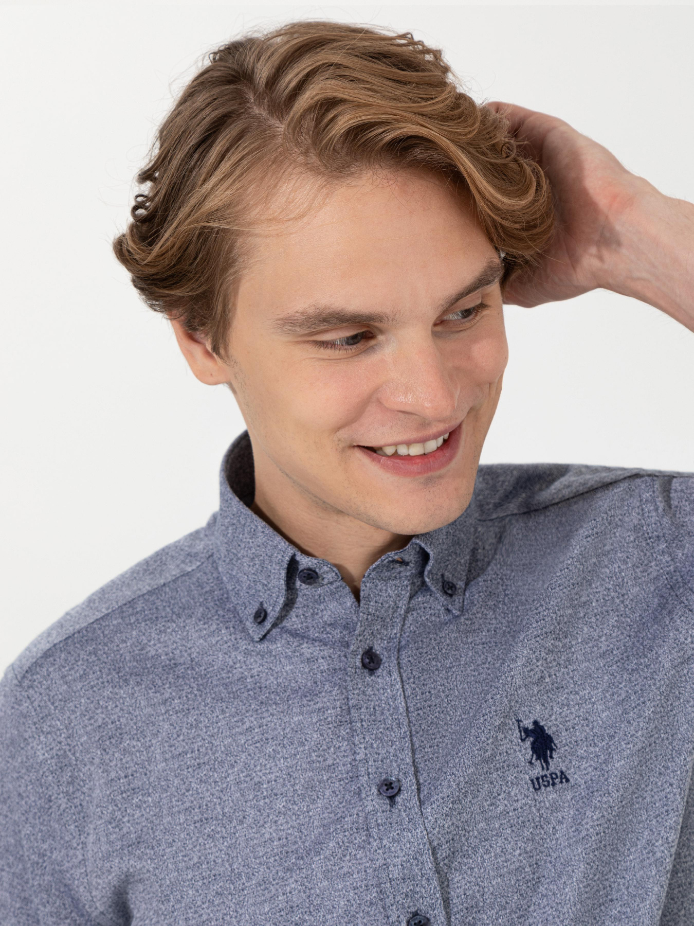 Рубашка US Polo модель G081SZ004.000.1461909.VR033 Фото