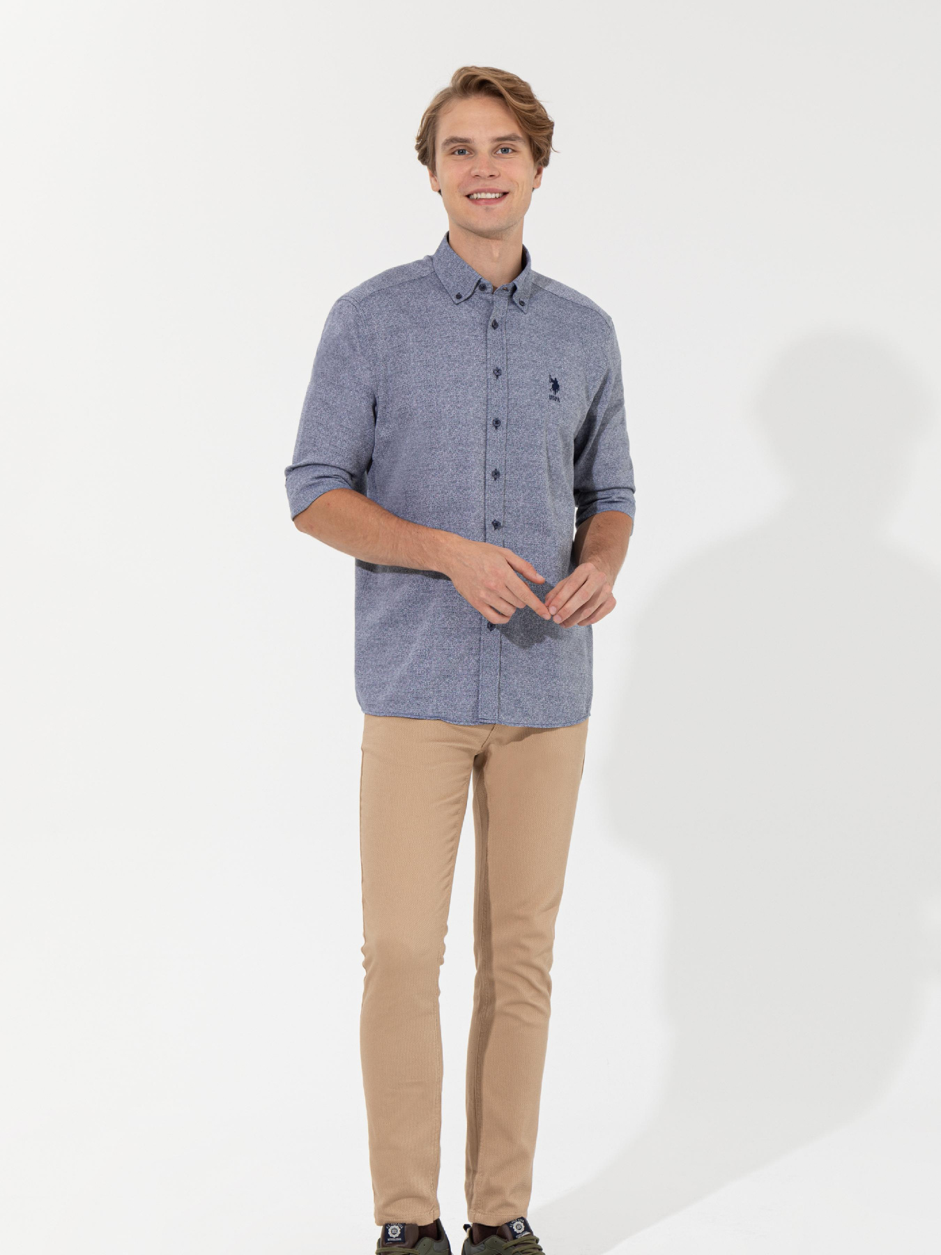 Рубашка US Polo модель G081SZ004.000.1461909.VR033 Фото