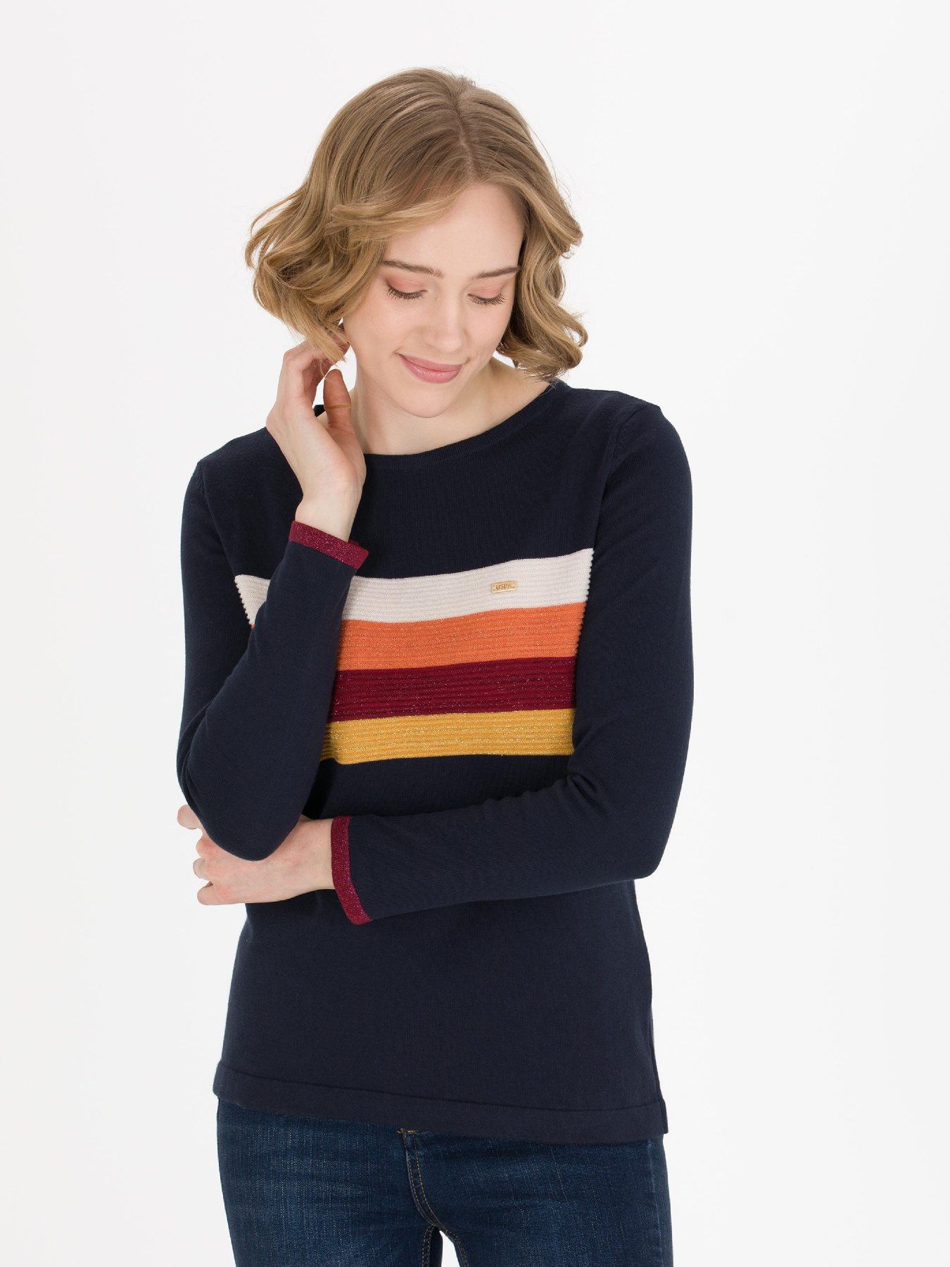 Джемпер US Polo модель G082GL0TK.000.1430134.VR033 Фото