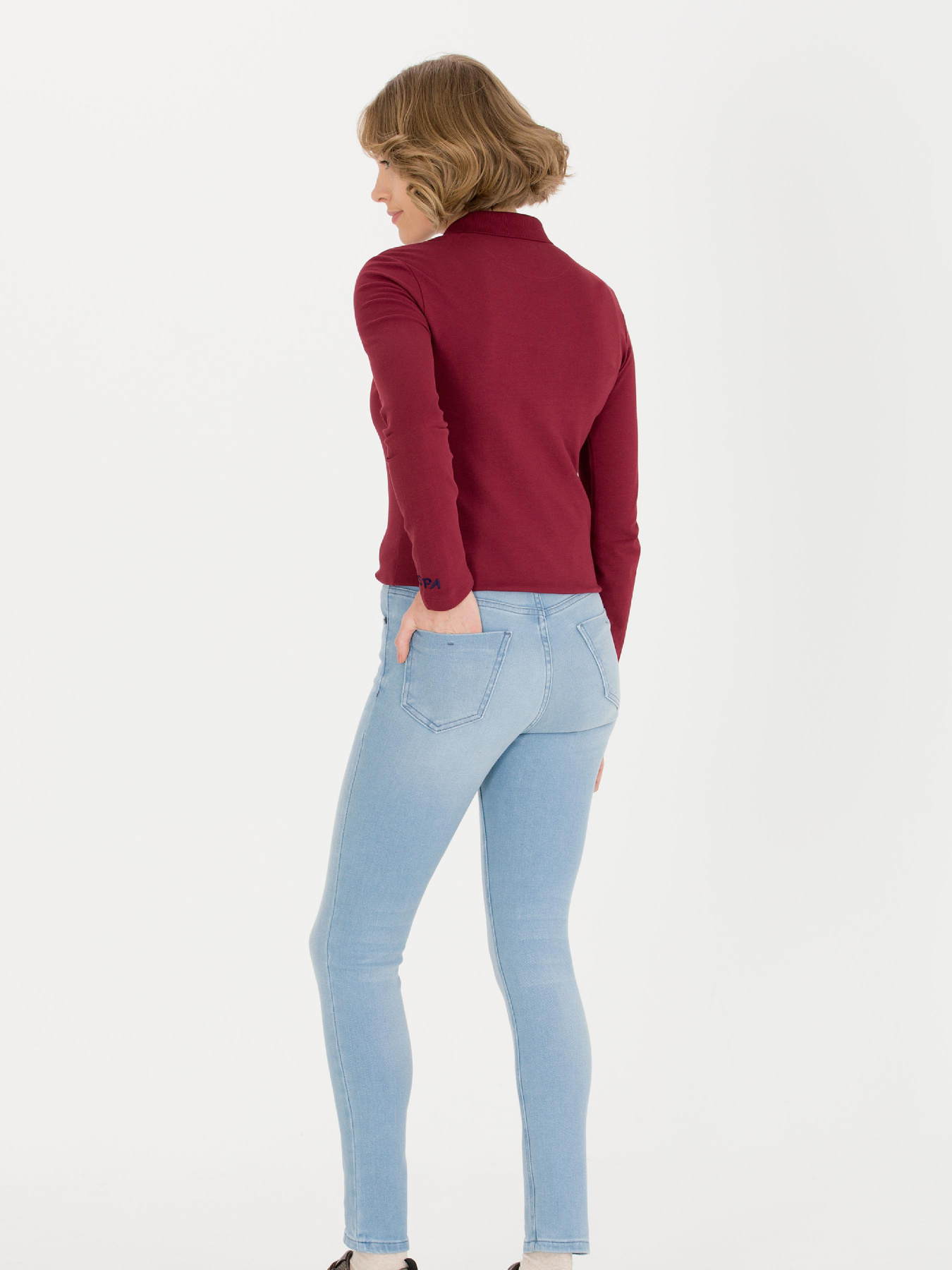 Зауженные джинсы US Polo модель G082SZ080.000.1467997.DN0022 Фото