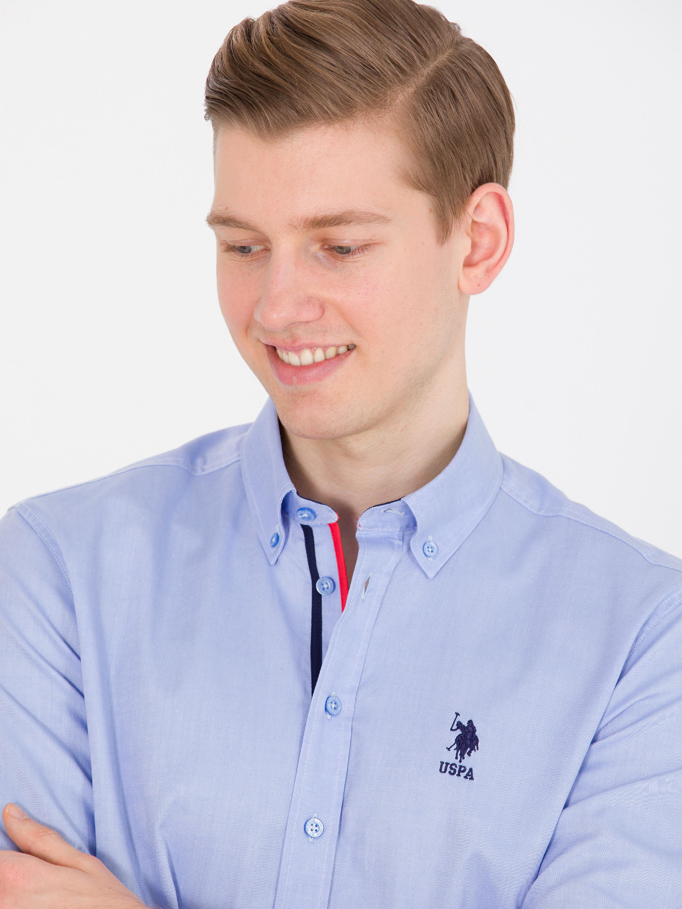 Рубашка US Polo модель G081SZ004.000.1573451.VR036 Фото