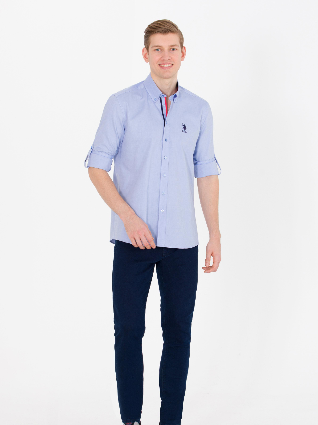 Сорочка повсякденна US Polo модель G081SZ004.000.1573451.VR036 Фото