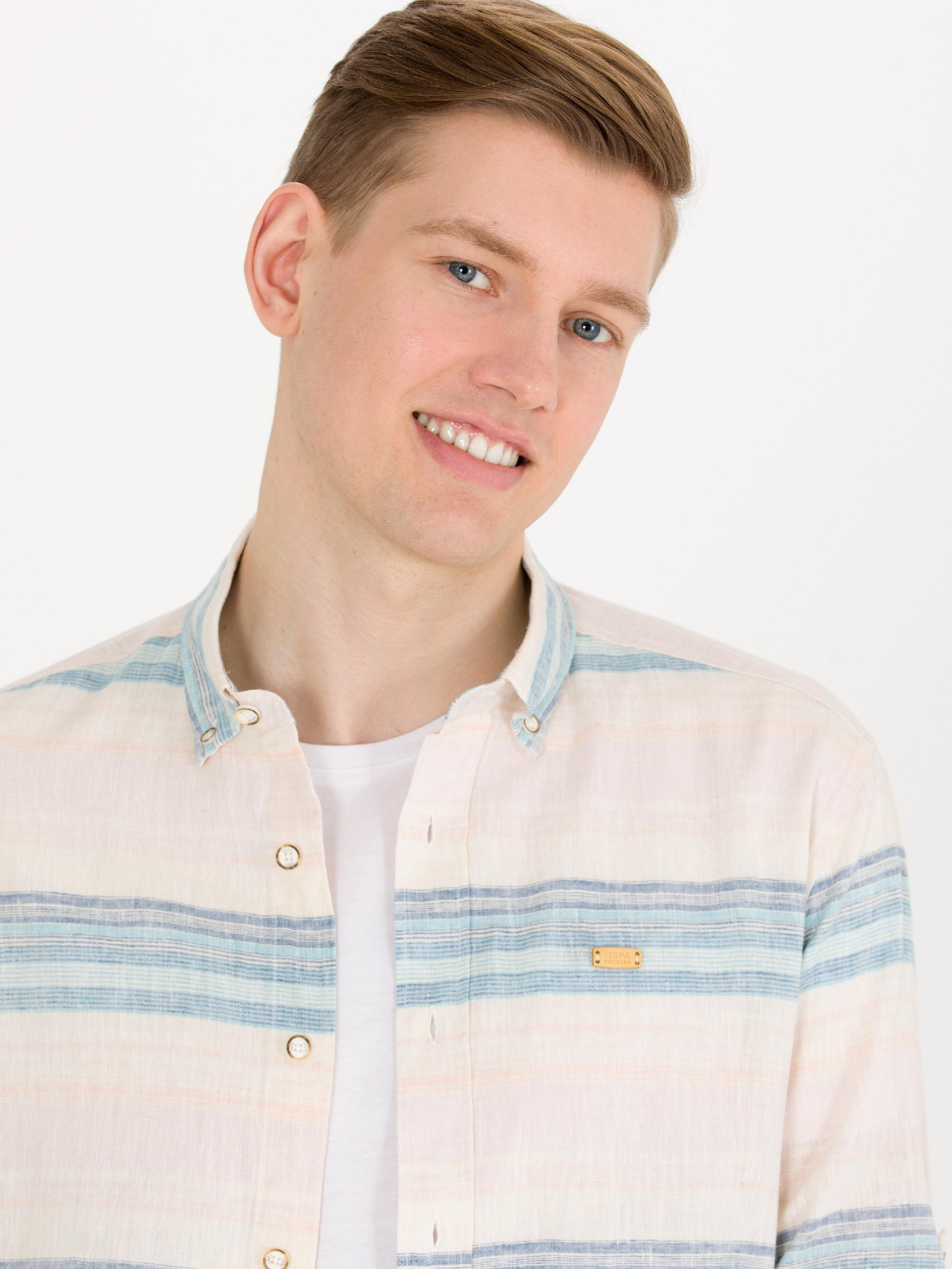 Рубашка US Polo модель G081SZ004.000.1579897.VR036 Фото