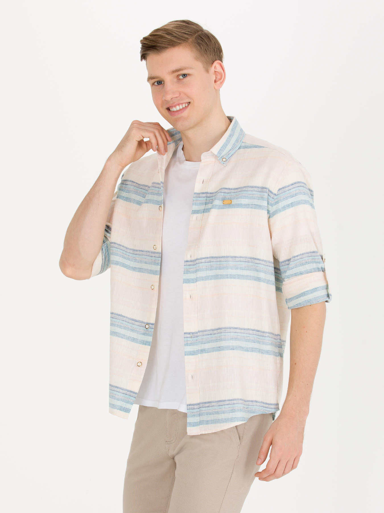 Сорочка повсякденна US Polo модель G081SZ004.000.1579897.VR036 Фото