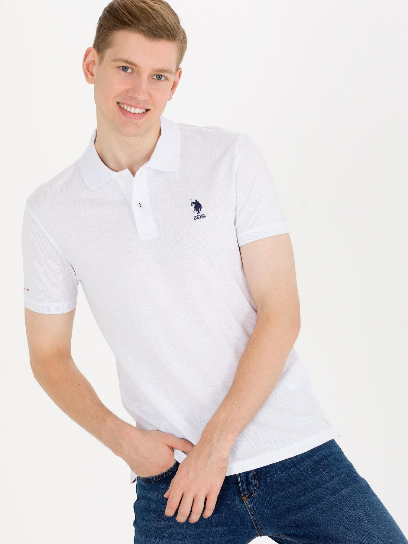 Поло US Polo модель G081SZ011.000.1572929.VR013 Фото