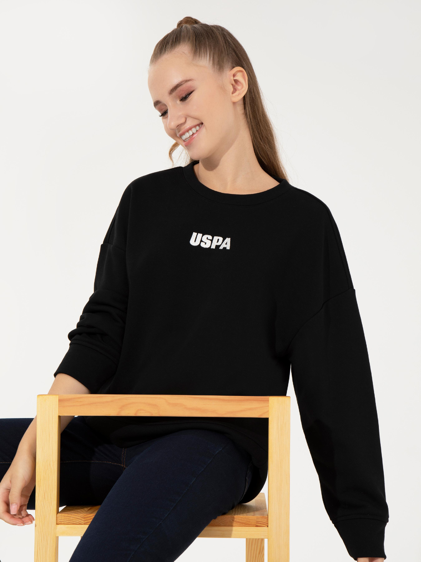 Свитшот US Polo модель G082SZ082.000.1497197.VR046 Свитшот US Polo модель G082SZ082.000.1497197.VR046 Фото