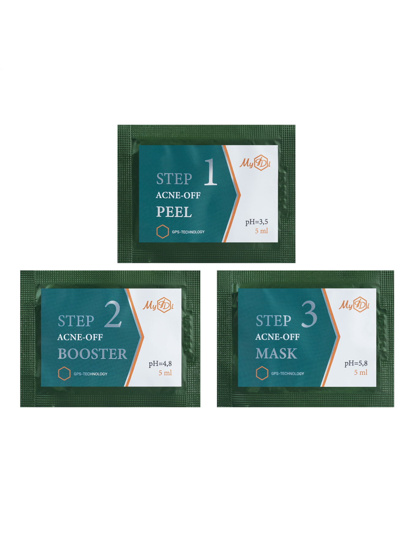 Протизапальний пілінг набір для обличчя MyIDi модель 4820096238363 Фото