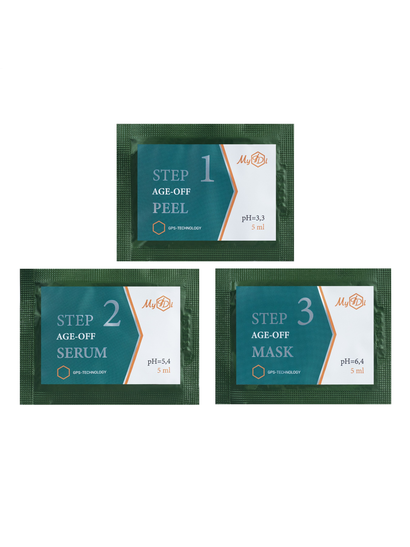 Антивіковий пілінг набір для обличчя MyIDi модель 4820096238356 Фото
