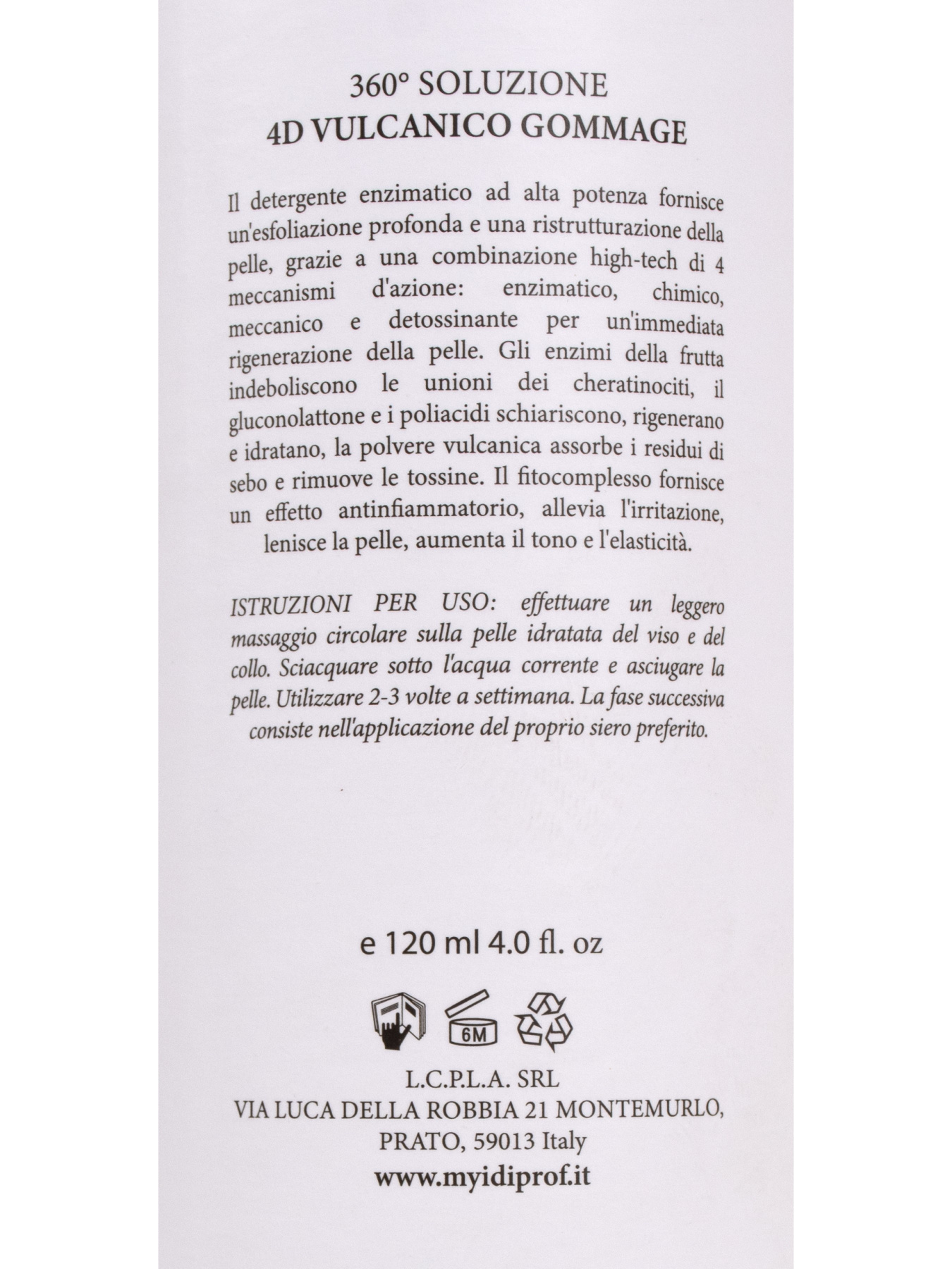 Очиститель с вулканическими частицами и энзимами MyIDi модель 8034063460794 Фото