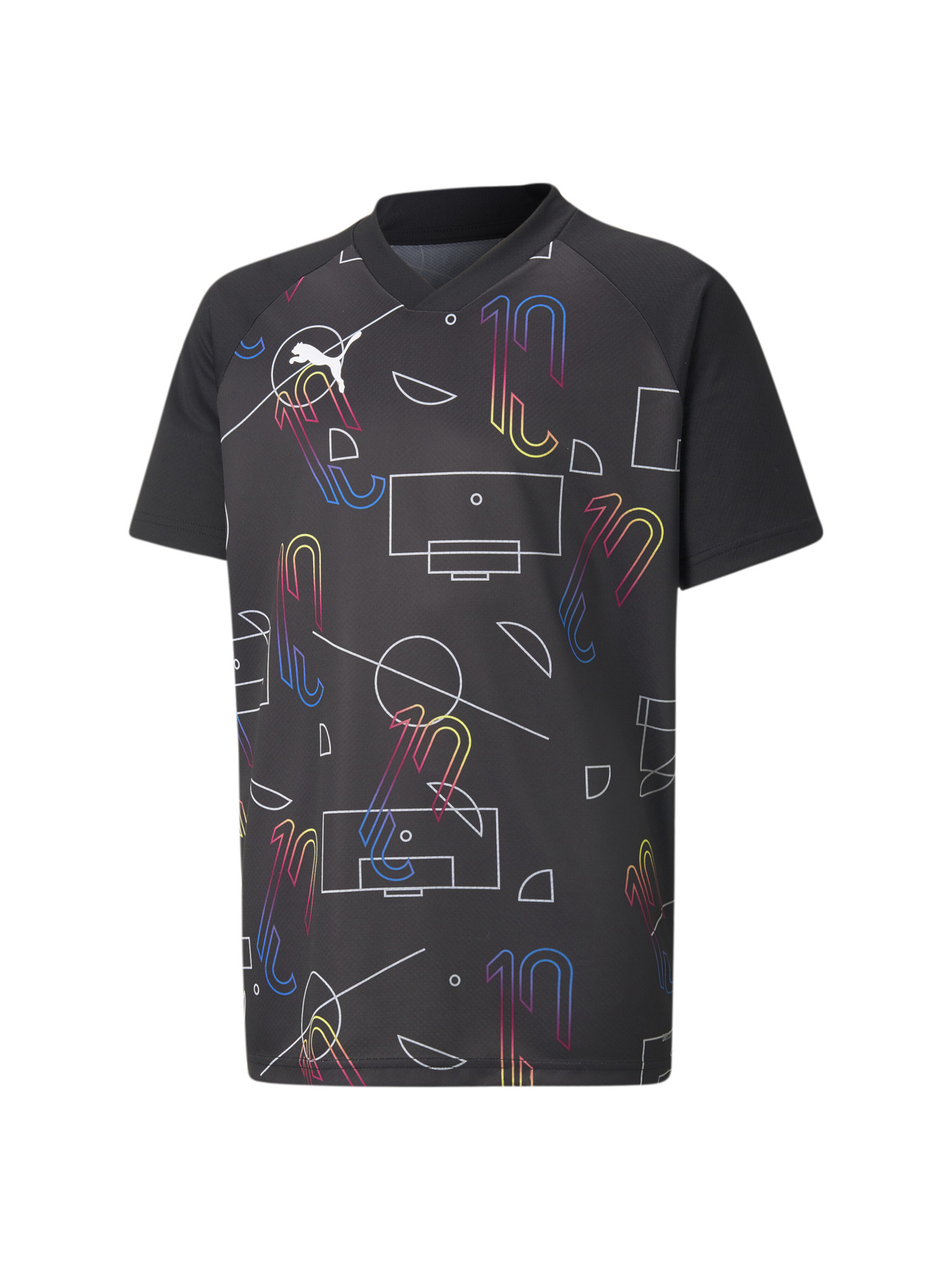 Спортивная футболка PUMA Neymar Jr Thrill Jersey Jr модель 605671 Фото