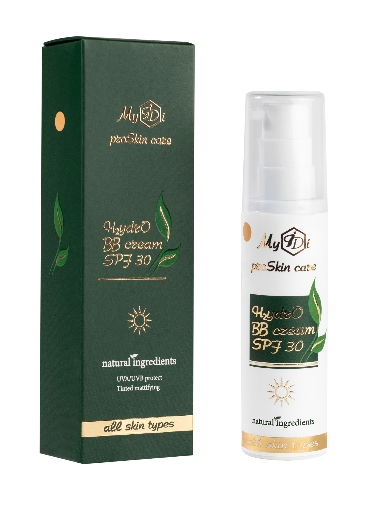 Увлажняющий BB крем SPF 30 H2ydrO MyIDi модель 4821284851203 Фото