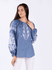 Вышитая рубашка Едельвіка модель 166-22-00 Фото