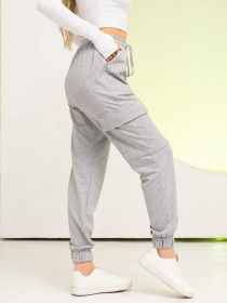 Спортивні штани ISSA Plus модель 13718_grey Фото