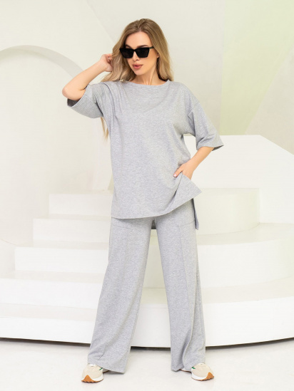 Костюм ISSA Plus модель 13719_lightgray - фото