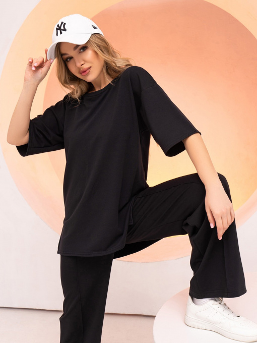 Повсякденний костюм ISSA Plus модель 13719_black Фото