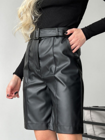 Повсякденні шорти ISSA Plus модель 13720_black Фото