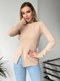 Свитер ISSA Plus модель 13722_beige Фото