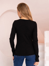 Свитер ISSA Plus модель 13722_black Свитер ISSA Plus модель 13722_black Фото