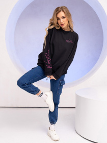 Свитшот ISSA Plus модель 13732_black Фото