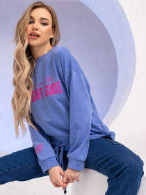 Свитшот ISSA Plus модель 13734_blue Фото