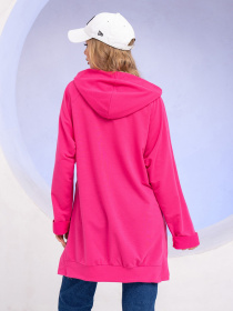 Худи ISSA Plus модель 13743_crimson Фото